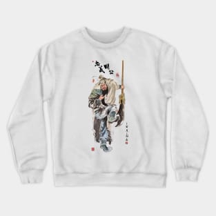 General Guan on One Leg Crewneck Sweatshirt